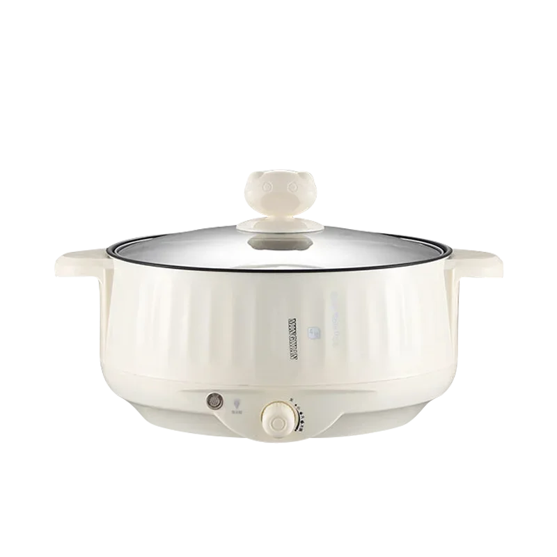 Multi Cooker Multifunctional Electric Pan Non-Stick Cookware Rice Cooker Multi Ramen Soup Hotpot for Dormitory Kitchen 220V EU