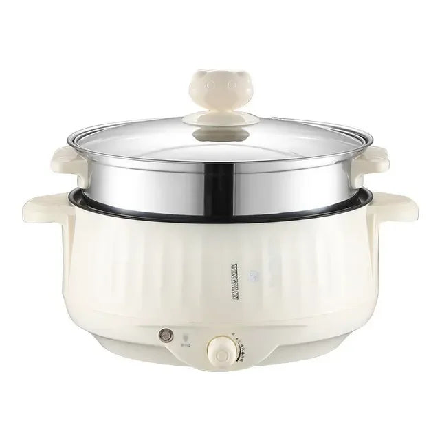 Multi Cooker Multifunctional Electric Pan Non-Stick Cookware Rice Cooker Multi Ramen Soup Hotpot for Dormitory Kitchen 220V EU