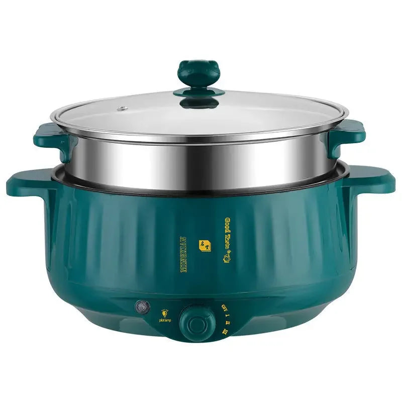 Multi Cooker Multifunctional Electric Pan Non-Stick Cookware Rice Cooker Multi Ramen Soup Hotpot for Dormitory Kitchen 220V EU